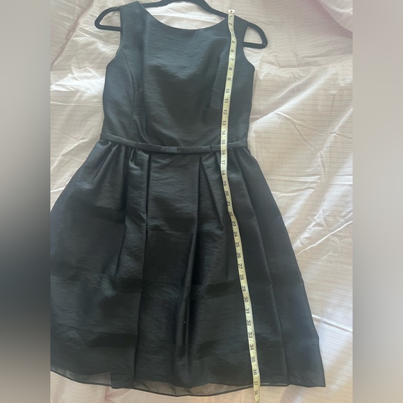 Taylor Dresses Tonal Stripe Fit & Flare Dress Size 6 - Picture 6 of 13